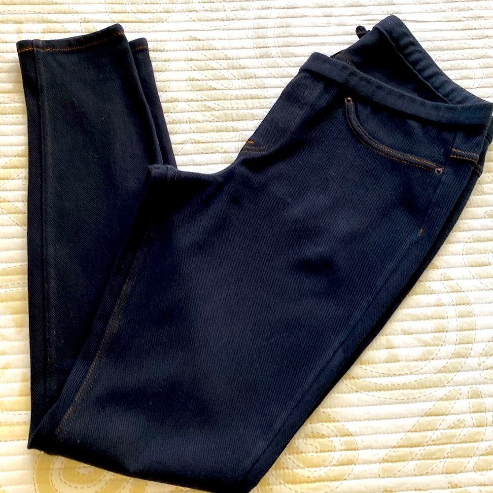 Black Hue jean leggings . Size M